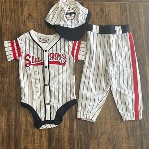 Striped Baseball 3 Piece Set